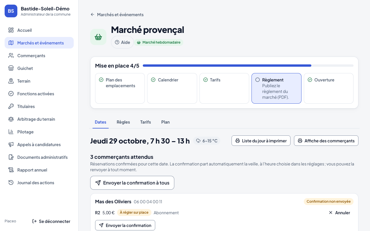 Fiche d’une date : attendus et neutralisations